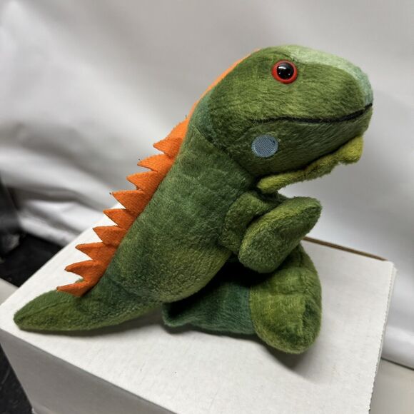 Wild Republic Iguana Wrist Hugger Plush Slap Bracelet 8" Lizard Stuffed Animal - Picture 6 of 11